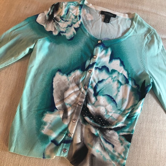 White House Black Market Blue Three Piece Set - Picture 2 of 6